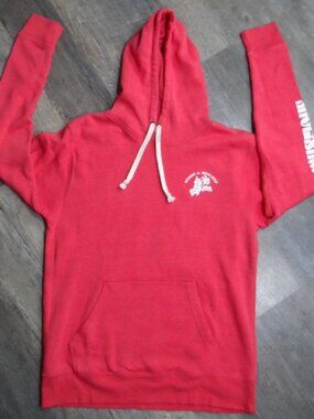 Mens Hoodie Sweatshirt Red Basils Mustique Sz XLg